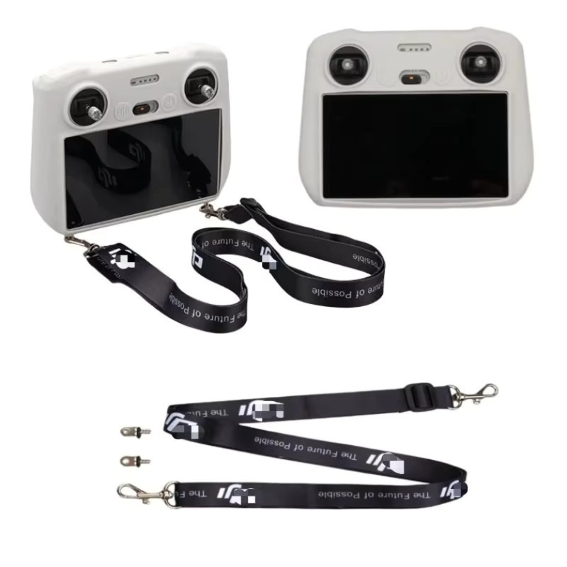 DJI Neck Strap Lanyard mit Schrauben für DJI Mini 3/4 Pro, Air 3/3S, Mavic 3 Pro und DJI RC 2 Fernbedienung in Schwarz - Bild 2