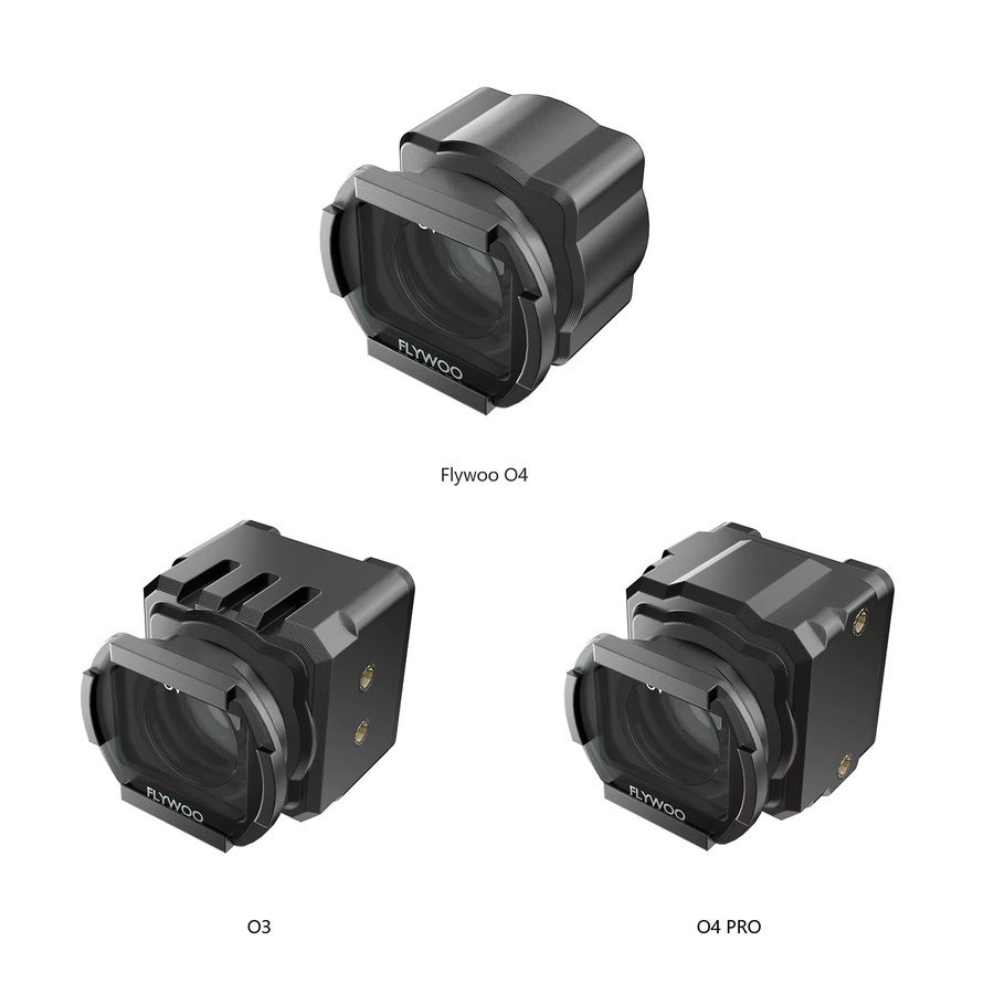 Flywoo FPV-Ersatzobjektiv mit 155 Grad Weitwinkel und Objektivadapter für O4 Pro und O3 Kameras inklusive UV ND8 ND16 ND32 Filtern - Bild 2