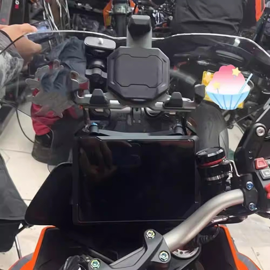 Handyhalterung und GPS-Navigationshalterung für KTM 1290 Super Adventure S R ADV (2021 - 2025) in Schwarz - Bild 2
