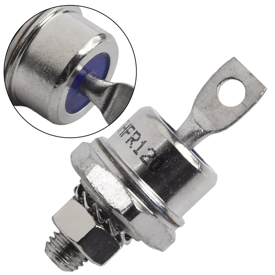 LEENKEA Negative Anode Stud Mount Diode Gleichrichter 85HF120/85HFR120 85A 1200V mit 6mm Schraube für Netzteile und Maschinensteuerung - Bild 3
