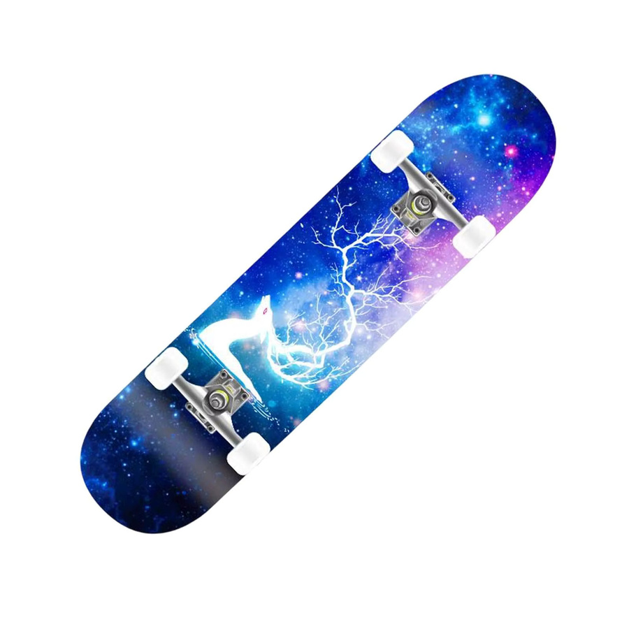 perfeclan Skateboard Komplettset, Cruiser mit Konkav-Form - Bild 1