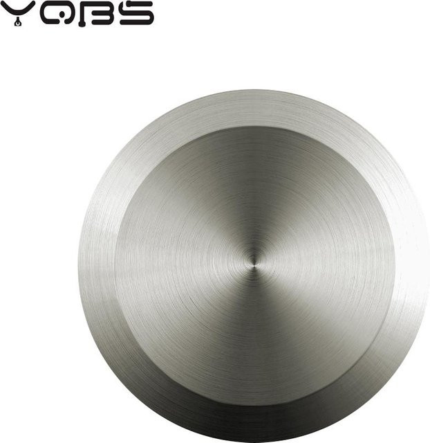 YQBS Sanitär-Endkappe aus 304 Edelstahl als Blindplatte und Tri-Clamp-Ferrule in Silber - Bild 1