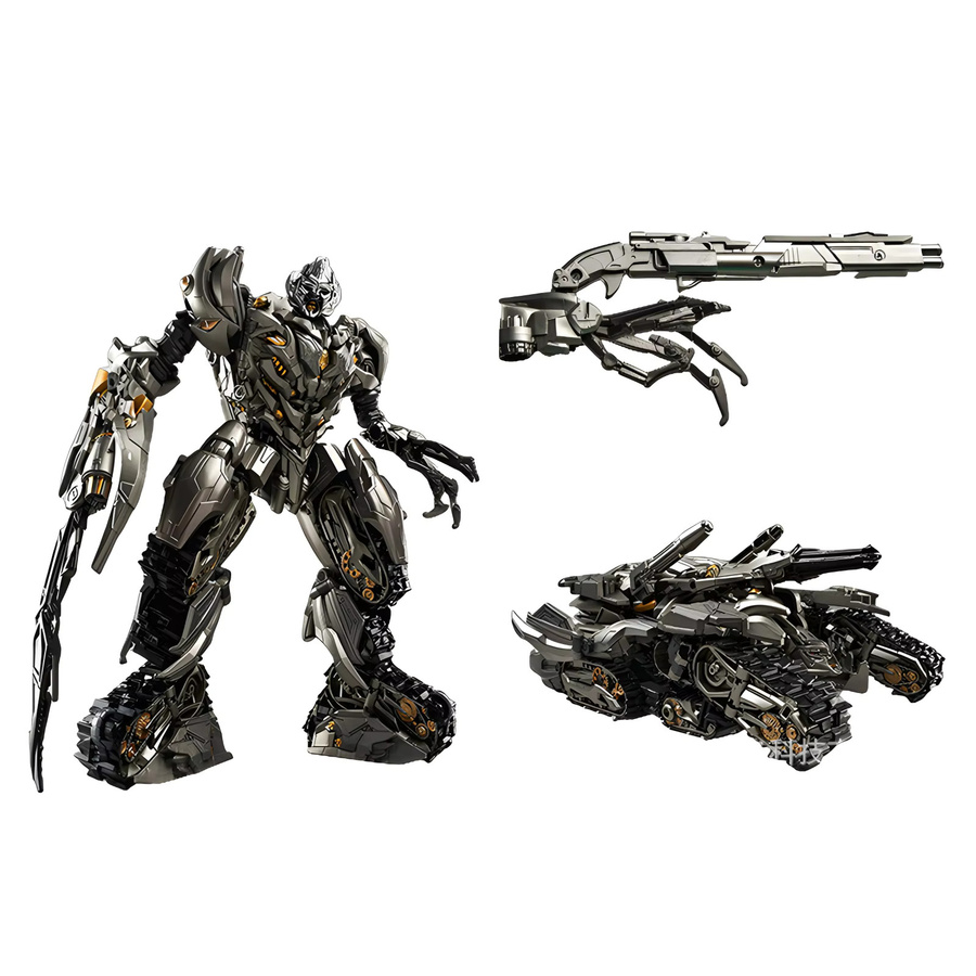 BLOKEES Transformers Megatron Optimus Prime Bumblebee Actionfiguren, Metall, 30 cm - Bild 4