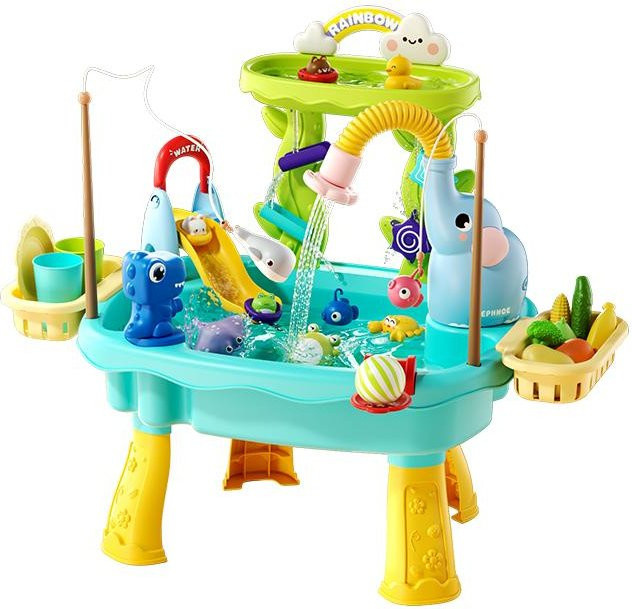 Binchi Outdoor Product Multifunktionales Rollenspiel-Spülbecken Wassertisch, ab 3 Jahre - Bild 1