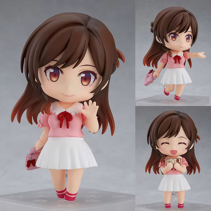 52TOYS Rent-A-Girlfriend Chizuru Mizuhara Nendoroid-Puppe, Actionfigur, 10cm - Bild 2