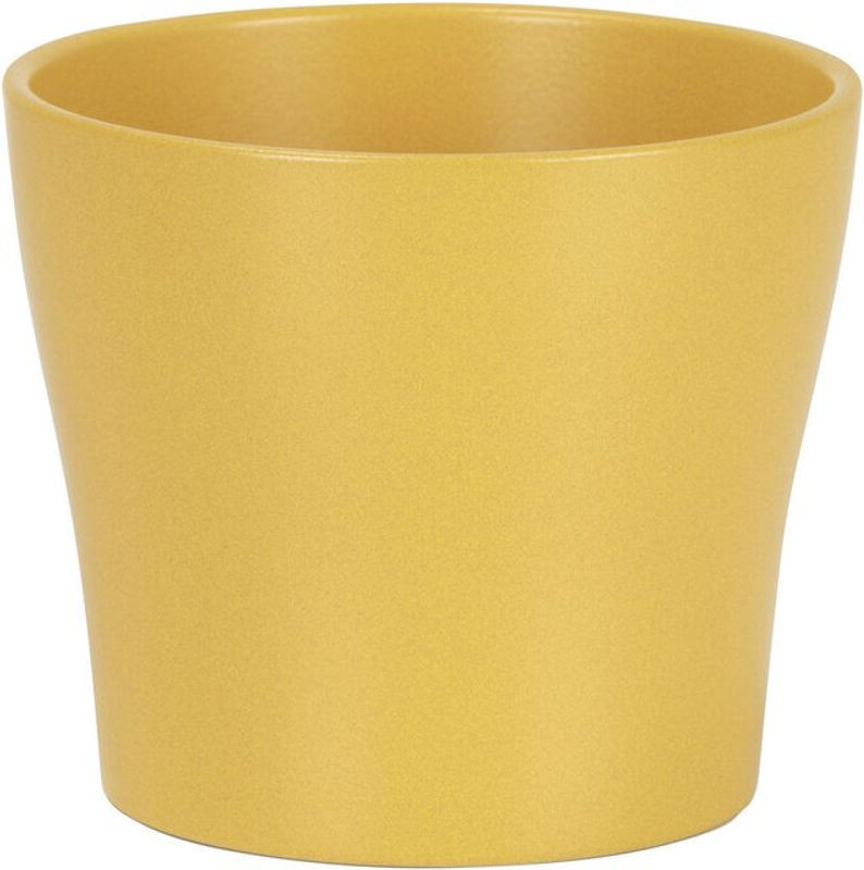Scheurich Blumentopf aus Keramik in Gelb, Durchmesser: 19 cm, Höhe: 16 cm - Bild 1