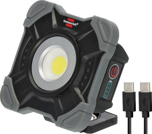 Brennenstuhl SH 1000 MAC Akku-LED-Arbeitsleuchte, 10 W, 1000 lm, dimmbar, Schwarz - Bild 1