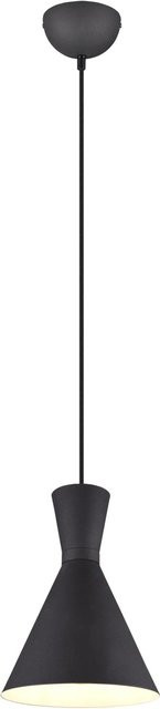 Reality Pendelleuchte Enzo LED Schwarz Matt B/T/H: 200 x 200 x 1500 mm - Bild 1