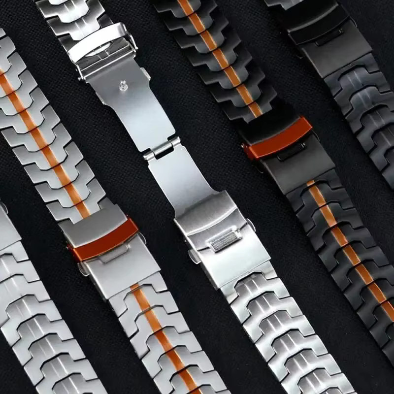 Uhrenarmband Edelstahl, Silber, Unisex - Bild 3