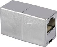 Digitus RJ45 Netzwerk Adapter Cat.5e Ethernet LAN Kupplung Grau - Bild 1