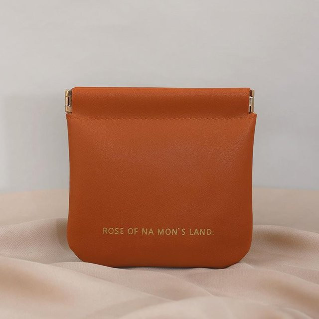 NATAWA Kosmetiktasche, Mini Lippenstift Schlüssel Schmuck Beutel, braun, Damen - Bild 1