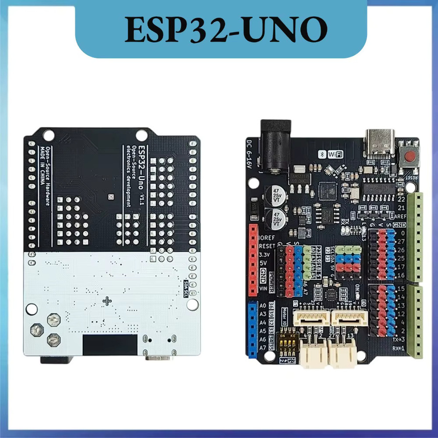 NullLab ESP32-DOWD-V3 Chip-Entwicklungsplatine mit Wi-Fi und Bluetooth Dual-Modus in Schwarz - Bild 3