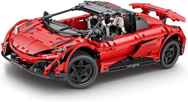 Reobrix 11002-D Sportwagen Cabrio Klemmbaustein Modell 1886 Teile ab 14 Jahren - Bild 1