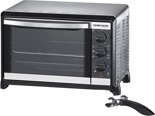 Rommelsbacher Mini-Backofen BG 1055/E mit Umluft und Heißluft-Funktion, 18 l, Silber/Schwarz - Bild 2