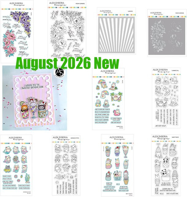 Metallstanzformen und transparente Schablonen-Sets für Scrapbooking und DIY-Dekorationen in Multicolour - Bild 1