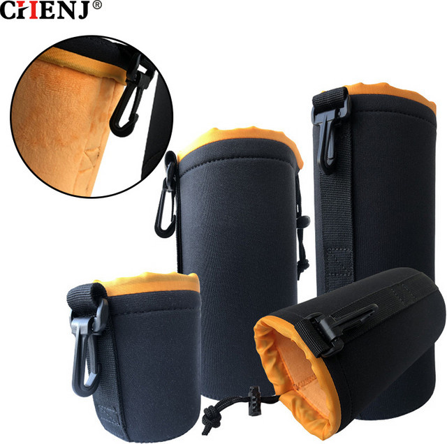 Wasserdichte Kamera Objektiv Tasche aus Neopren in Schwarz für Canon, Sony und digitale SLR Kameras von CHENJ - Bild 1