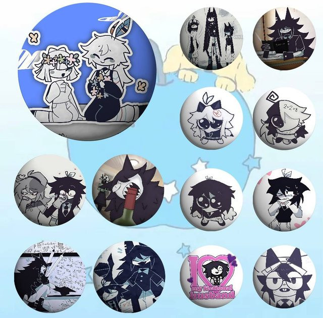 Kayou Abzeichen-Pins, Unisex - Bild 1