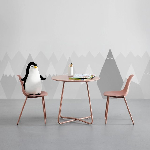 Bessagi Kids Kindersitzgruppe Casey Rosa in Pink aus Kunststoff und Metall - Bild 1