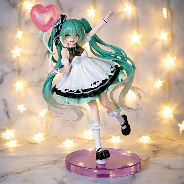 Bandai Hatsune Miku Actionfigur, 20cm, Kunststoff, Bunt / Mehrfarbig - Bild 1