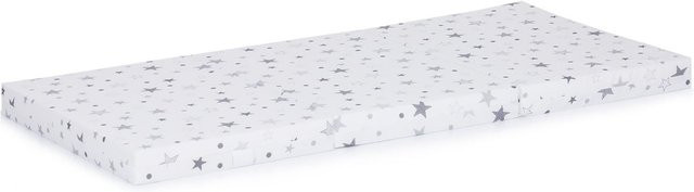 Chipolino Babybett Matratze Stars, faltbar, weiß, B/T/H: 120 x 60 x 6 cm - Bild 1