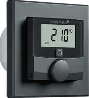 Homematic IP Wandthermostat HmIP-BWTH-A mit Schaltausgang in Anthrazit - Bild 1