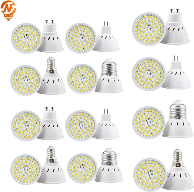 LED Strahlerlampen GU10 in Cool White, weißer Reflektor für gerichtete Beleuchtung - Bild 1