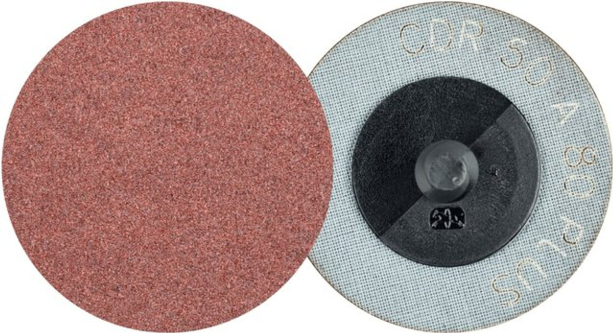 PFERD Combidisc Schleifblatt CDR Korund für Winkelschleifer, Körnung 80, Durchmesser: 50 mm, 100 Stück - Bild 2