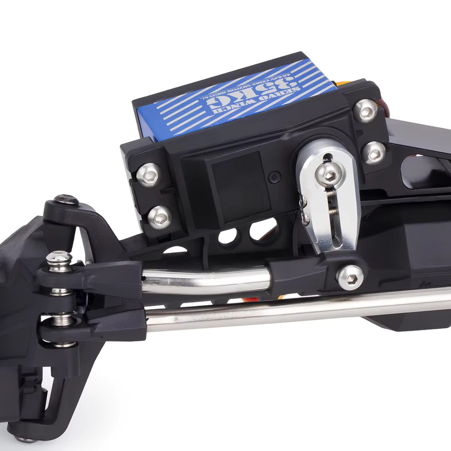 MALOM RC Servo und Batterie Halterung mit Lenkung Link, 1-teiliges Set, 1:10 - Bild 3