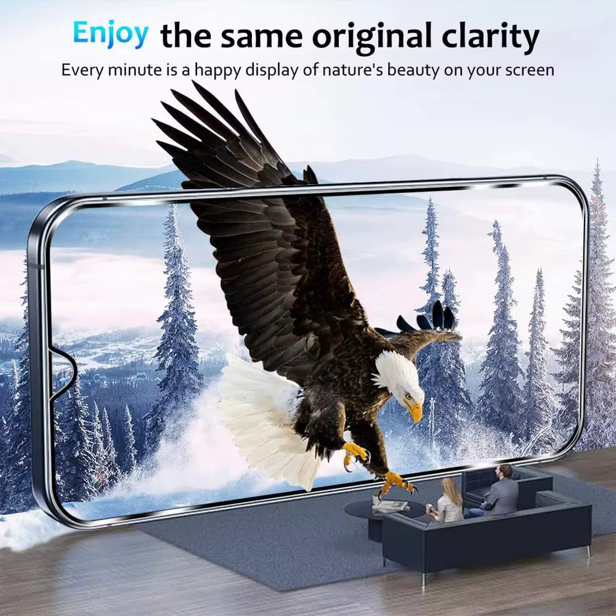 1-4-teiliges HD-Displayschutzset aus gehärtetem Glas für Samsung S26 Ultra und S26 Plus Serie, transparent - Bild 4
