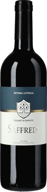 Fattoria Le Pupille Saffredi 2022 Rotwein Cabernet Sauvignon Toskana 0,75 l - Bild 1