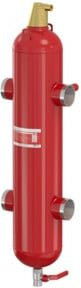 Flamco Hydraulische Weiche FlexBalance PLUS S DN 80 aus Stahl, 56,0 l, 300-450 kW, rot - Bild 1