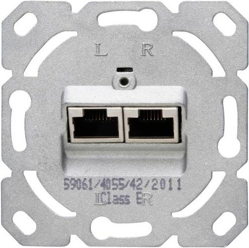 Kopp Einsatz Socket Flush in Silber 920100183 - Bild 1