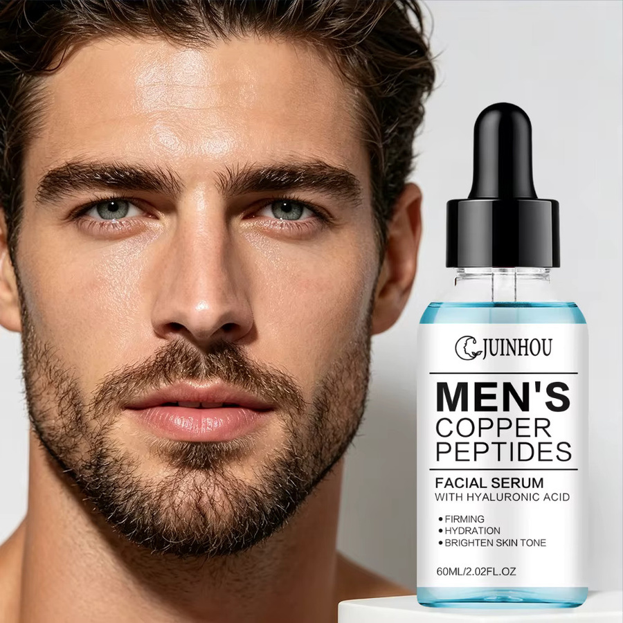 JUINHOU Gesichtsserum für Herren, Hyaluronsäure und Peptide, alle Hauttypen - Bild 2