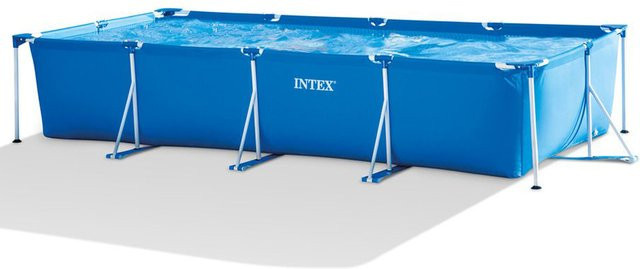 Intex Frame Swimming Pool Set Serie Family IV, blau, B/T/H: 450 x 220 x 84 cm - Bild 2