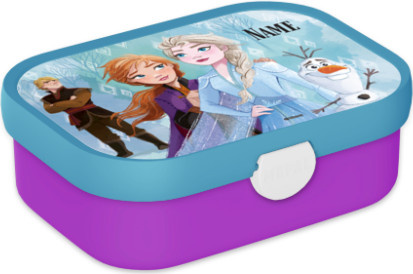 Mepal Brotdose Frozen II mit Besteck und Snap-Lid in Multicolour personalisierbar mit Namen und Foto - Bild 1