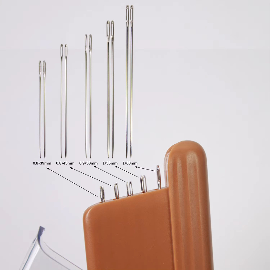 Magnetischer Nadelhalter für Nadeln und Stickerei in Braun aus Kunststoff - Bild 2