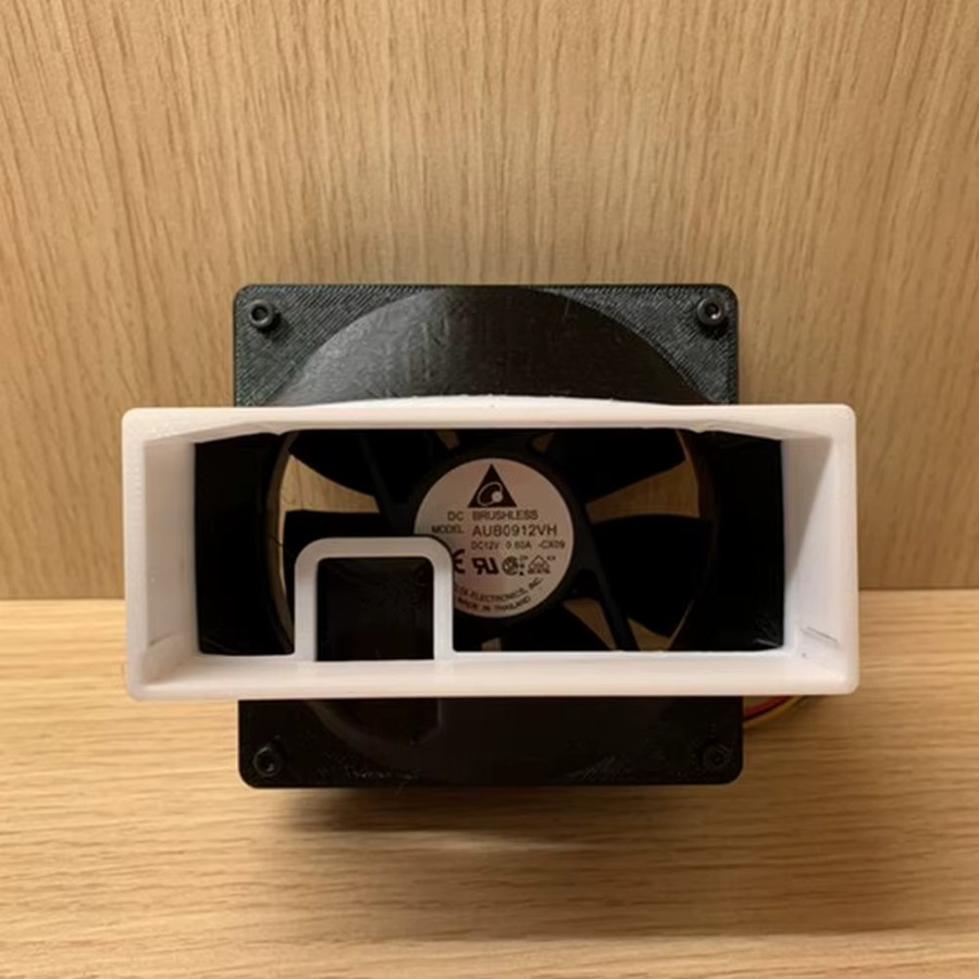Aktiver Kühlventilator 90mm in Schwarz als Upgrade-Kit für NVIDIA Tesla V100 P40 P100 M40 GPUs - Bild 2