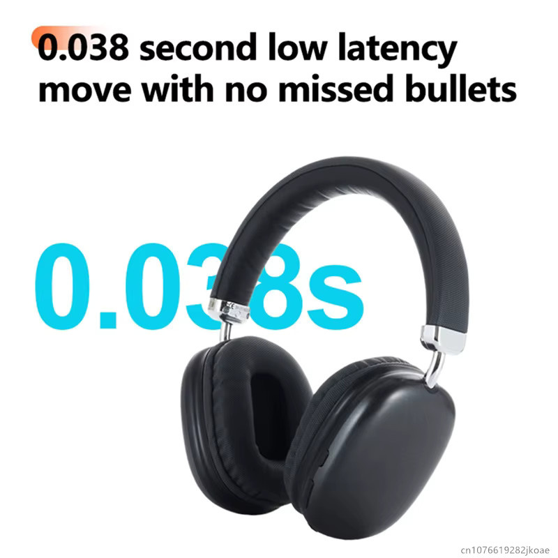 MOUIMI B40 Over-Ear Bluetooth 5.3 Headset in Schwarz mit HiFi Stereo Sound und HD-Mikrofon - Bild 1