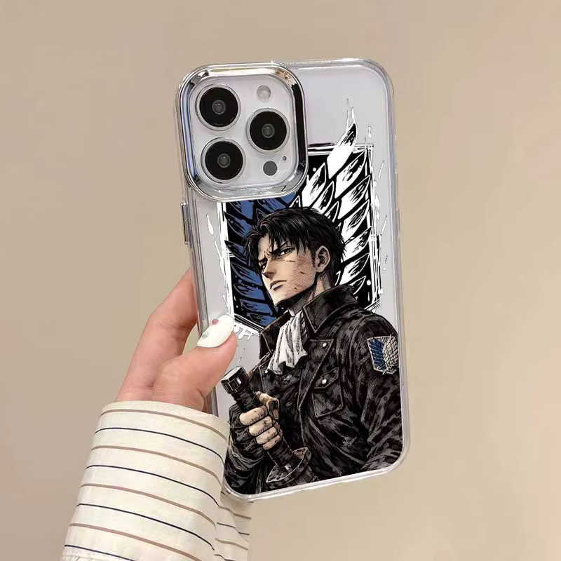 Attack on Titan Dark Anime Silikon-Handyhülle für Xiaomi Mi 15 14 12 11 POCO F6 F5 X7 X6 X5 X4 X3 M6 M5S Pro Plus Transparent - Bild 3