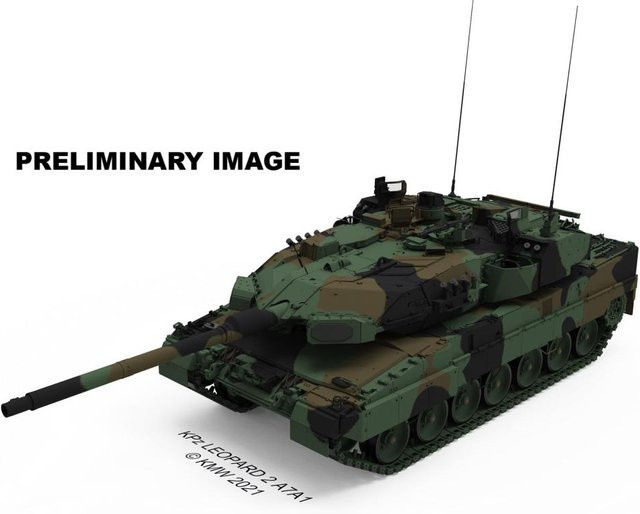 Revell Leopard 2A7A1, Model Set, 1:35 - Bild 1