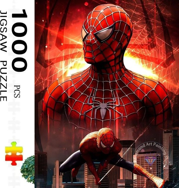 KAYOU Marvel Spider-Man Superheld Puzzle, 1000 Teile - Bild 1
