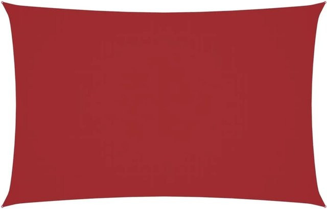 Furnicato Sonnensegel aus Oxford-Gewebe rechteckig in Rot, B x T: 2 x 5 m - Bild 1