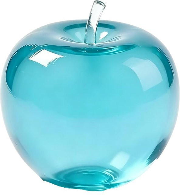 Glitzer-Apfel Squishy mit Beutel, Sensorisches Knetspielzeug - Bild 1