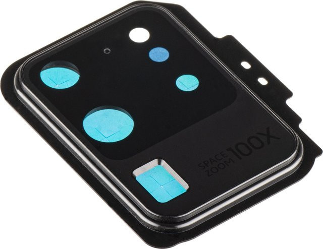 Samsung Galaxy S20 Ultra 5G G988 Rückkamera-Glas mit Rahmen in Schwarz - Bild 1