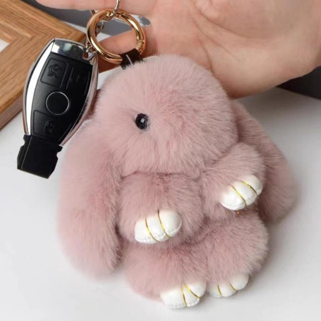 Rd lala Schlüsselanhänger Kaninchen, Unisex - Bild 1