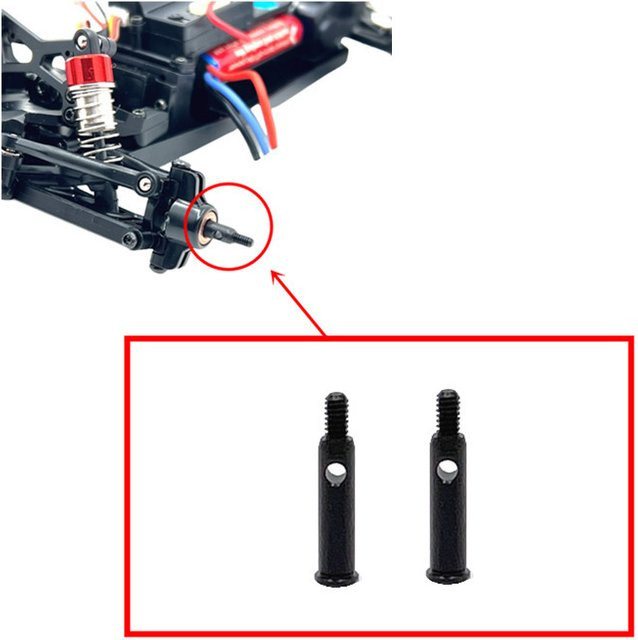 WLtoys Metall-Upgrade-Vorderradachse, 1:24, Zubehör - Bild 1