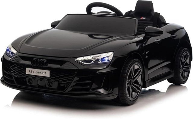 Moni Audi RS E-Tron GT Elektroauto mit Fernbedienung schwarz ab 3 Jahren - Bild 1