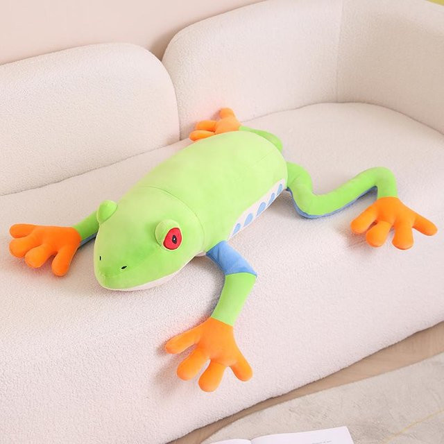 Kidsly Bunter Frosch, Plüschpuppe, ab 14 Jahren - Bild 1