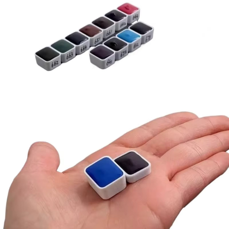 Holbein Aquarellfarben Set mit 24 Farben in der praktischen Probiergröße 1/2 ml Multicolor - Bild 5