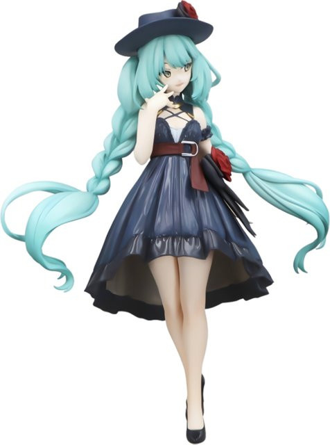 Hatsune Miku Trio Actionfiguren, Schwarzes Kleid, 20cm - Bild 1